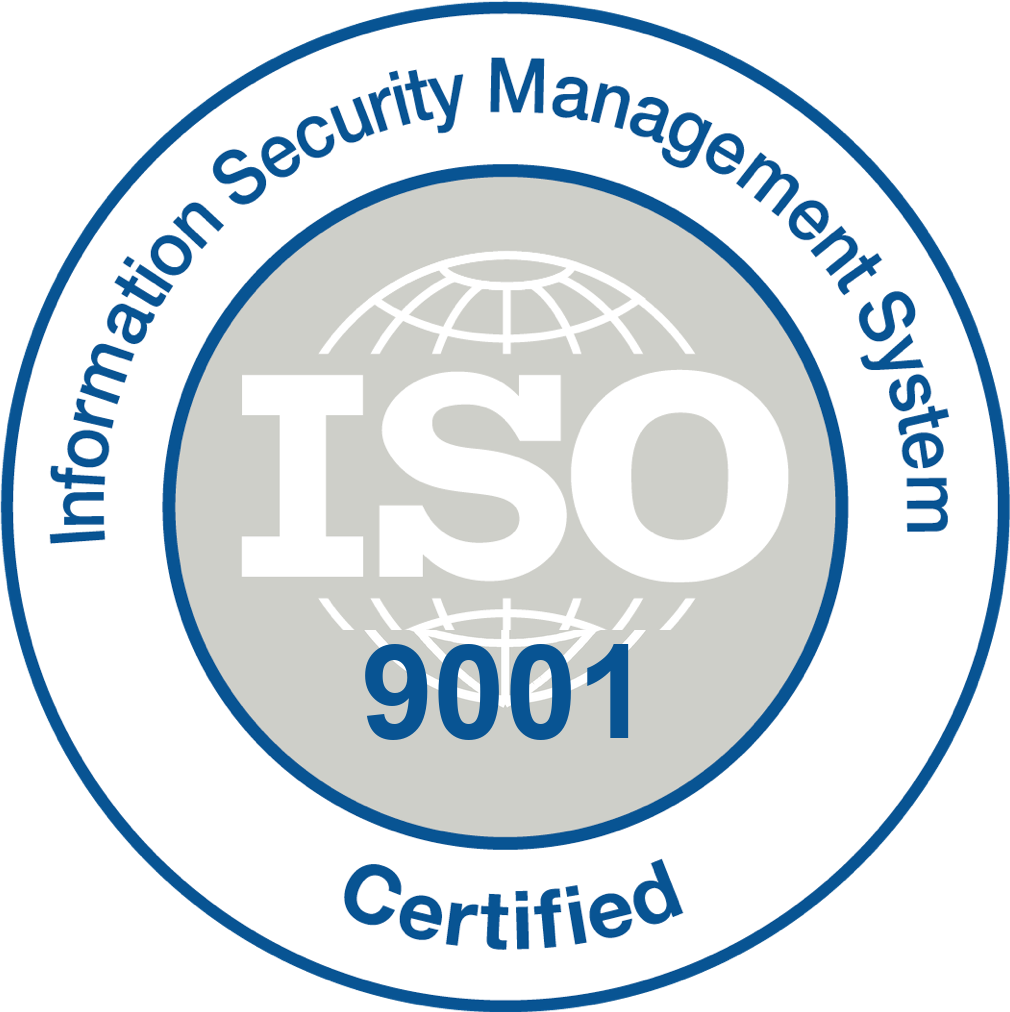 ISO 9001 certification mark